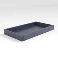 Navy Blue Wood Baby Changing Table Topper