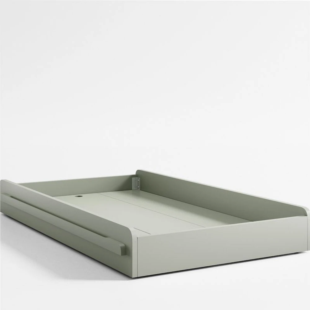 Sage Green Universal Kids Twin Trundle Bed