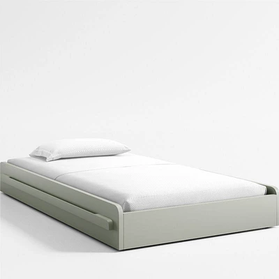 Sage Green Universal Kids Twin Trundle Bed