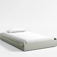 Sage Green Universal Kids Twin Trundle Bed