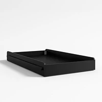 Black Twin Kids Trundle Bed