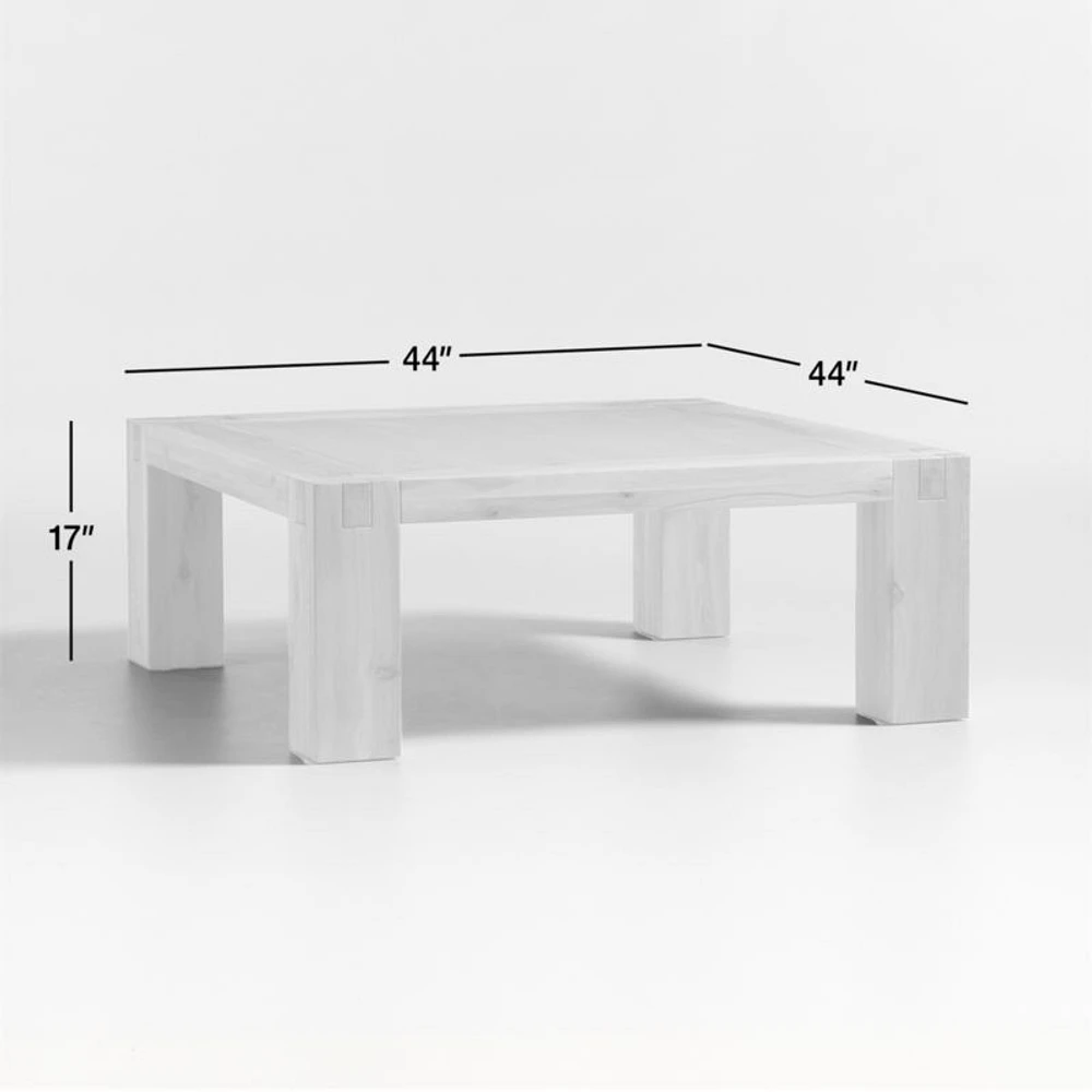 Shinola Utility Square Oak Coffee Table