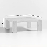 Shinola Utility Square Oak Coffee Table