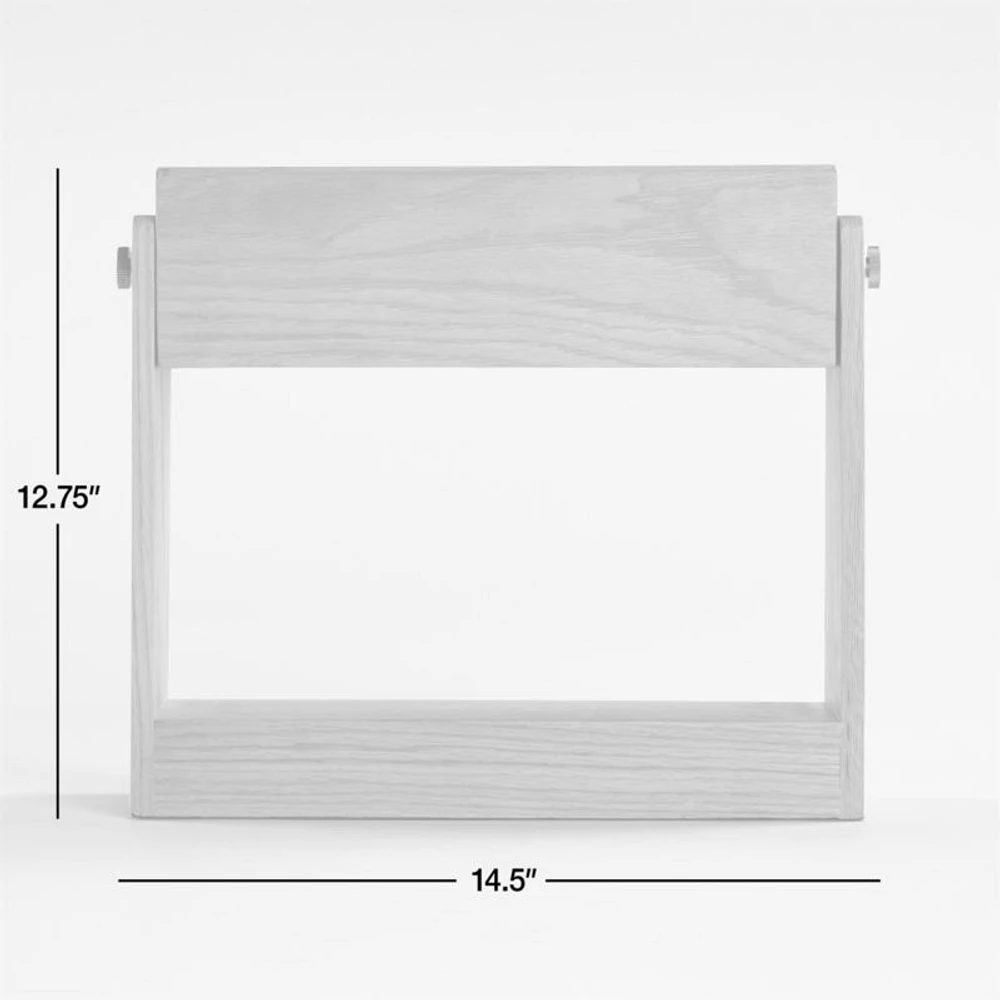 Shinola Utility Natural Wood Desk Lamp