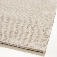 Vaughn Performance Wool-Blend Handwoven Ivory Area Rug 6'x9'