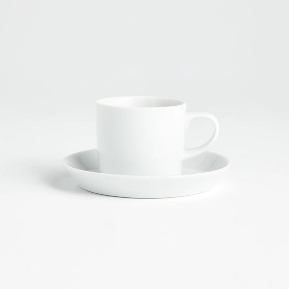 Verge 4-oz. Espresso Cup and Saucers, Set of 8