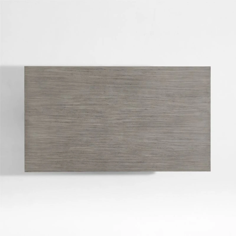 Versa Grey Pine Wood 60" Rectangular Coffee Table