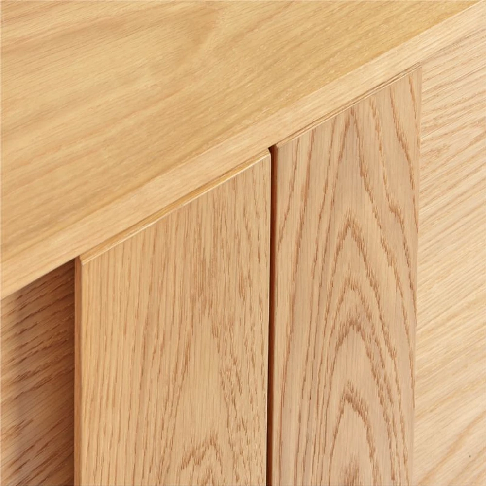 Vertex Natural 62" Storage Media Console