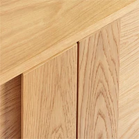 Vertex Natural 62" Storage Media Console