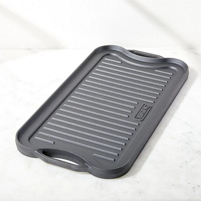 Viking Cast Iron 20" Reversible Grill/Griddle Pan Pre-Seasoned