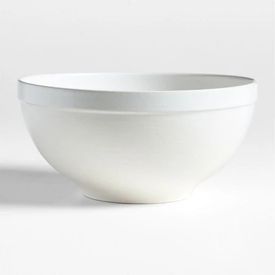 Villa White 10" Stoneware Serving Bowl