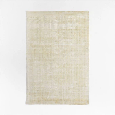 Viscose Grid Beige Kids Area Rug 5'x8'