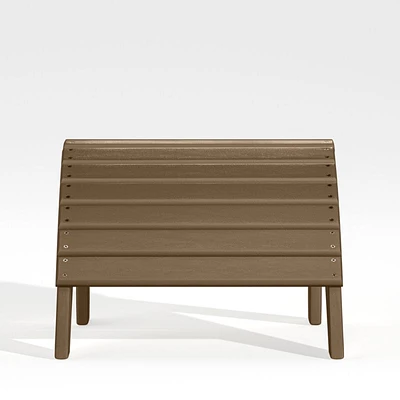 Vista II Teak Outdoor Adirondack Ottoman by POLYWOOD®