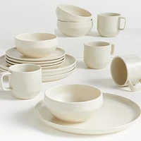Visto Cream Stoneware Mug