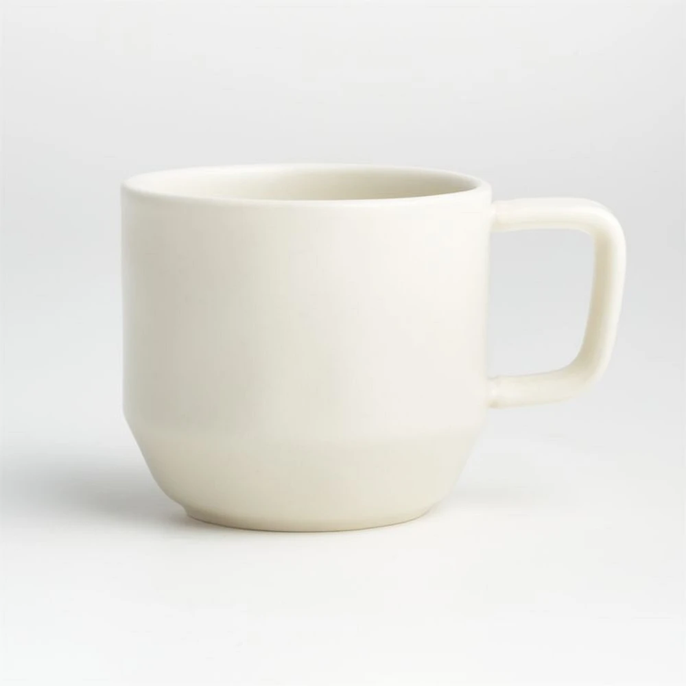 Visto Cream Stoneware Mug