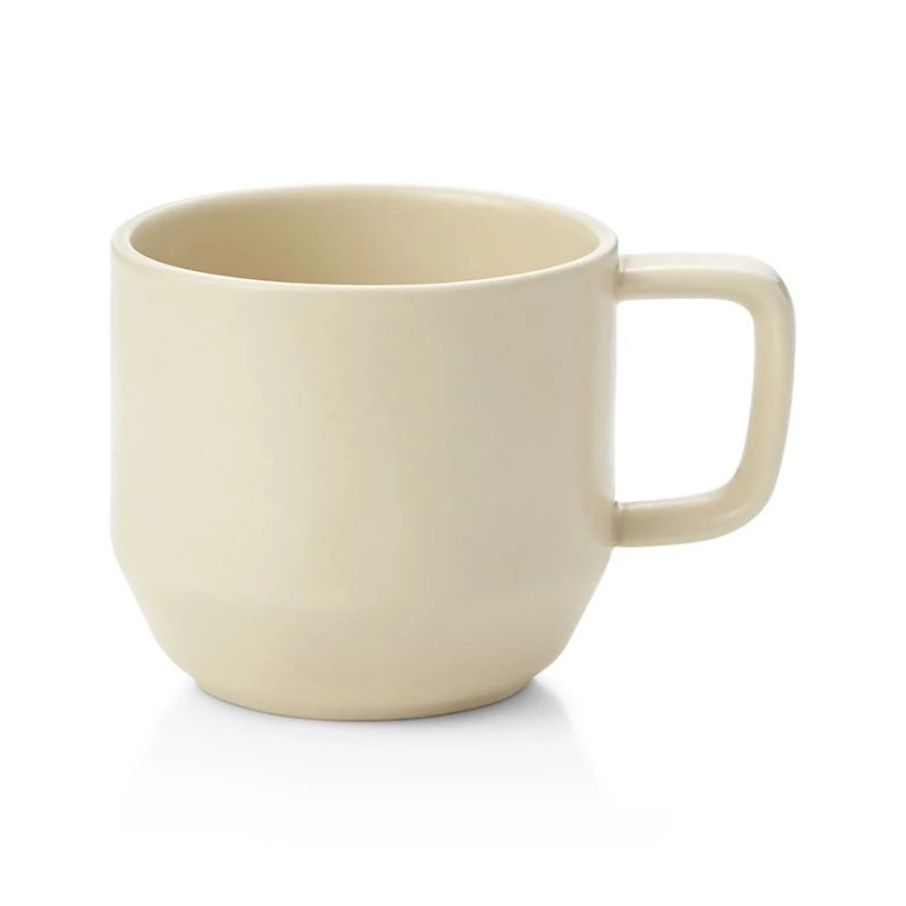 Visto Cream Stoneware Mug