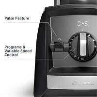 Vitamix ® A2500 Black Blender with Food Processor Attachment