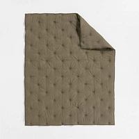 Organic Cotton Voile Garden Green Twin/Twin XL Comforter