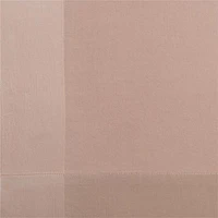 Plum Rose Organic Cotton Voile with Satin Border Sheer Window Curtain Panel 44"x63"