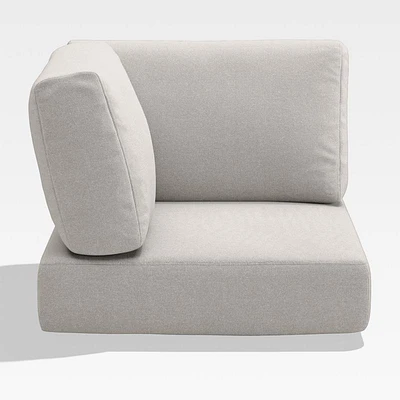Walker Cast Ash Brown Sunbrella ® Outdoor Sectional Corner Cushion