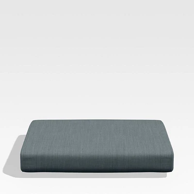 Walker Haze Grey Sunbrella ® Outdoor Dining Side Chair Cushion