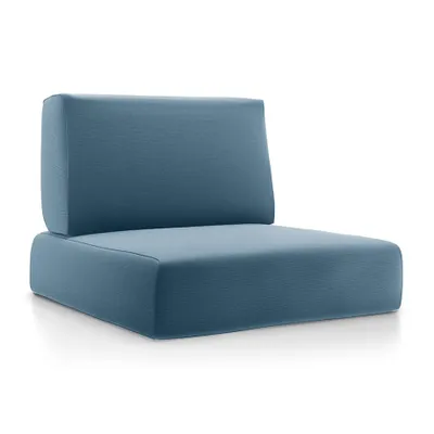 Walker Sapphire Sunbrella ® Outdoor Lounge Chair Cushions