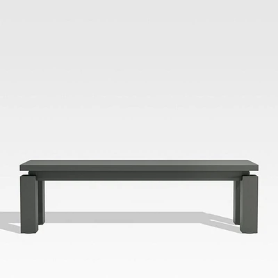 Walker Metal Outdoor Dining Bench