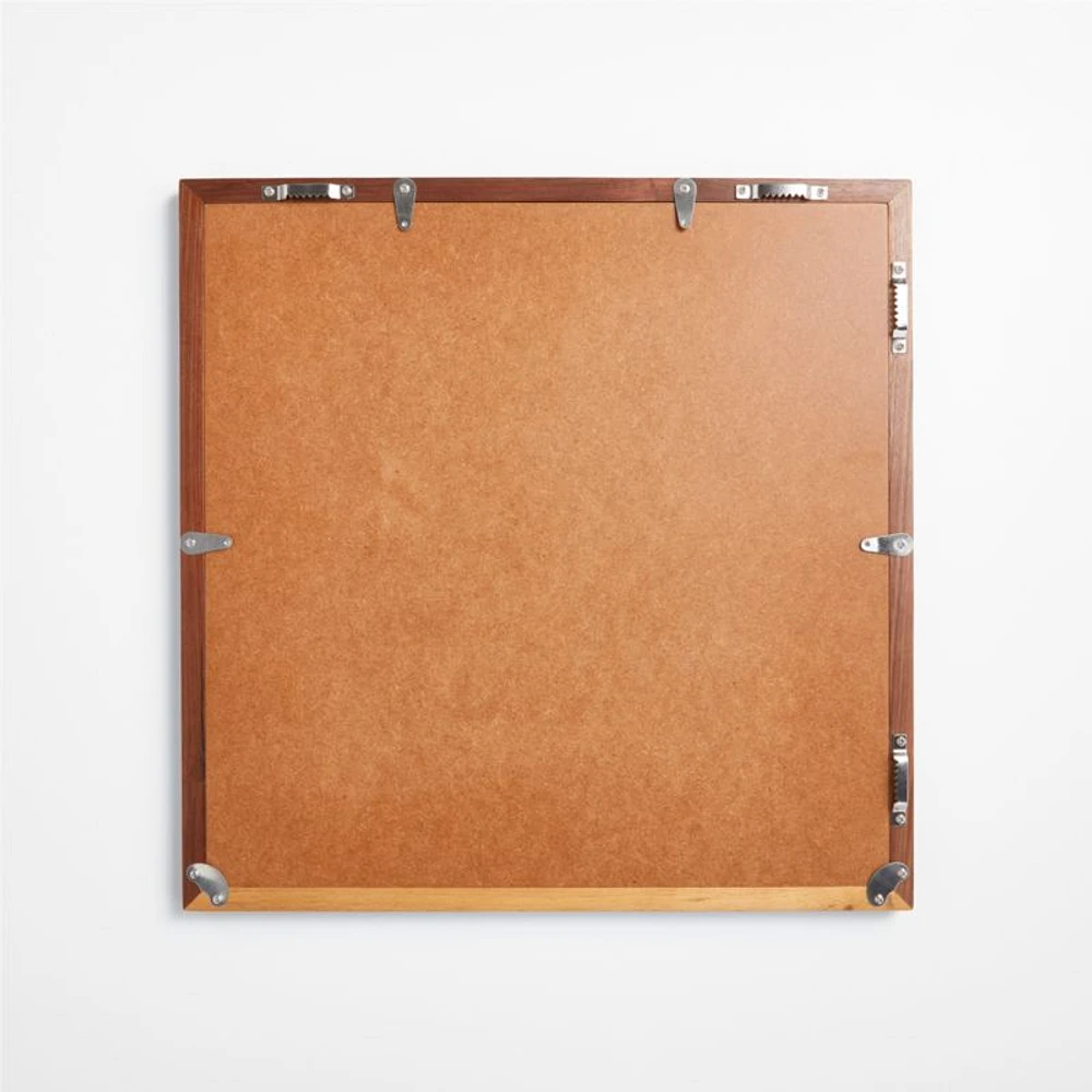 Walnut Wood 11x11 Wall Picture Frame