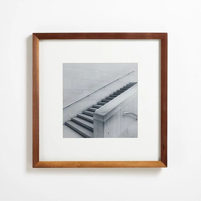 Walnut Wood 11x11 Wall Picture Frame