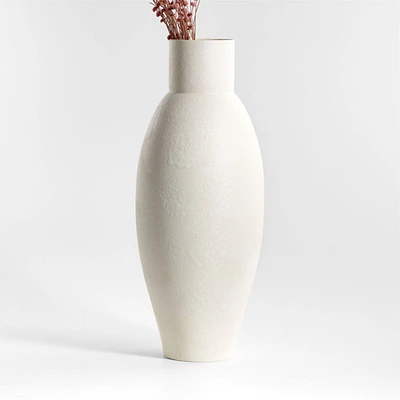Warrick White Vase 20"