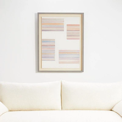 Watercolor Grid Print