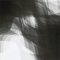 "Wave 4" by Tad Takano Digital Art 40" x 50" Framed Wall Art Print