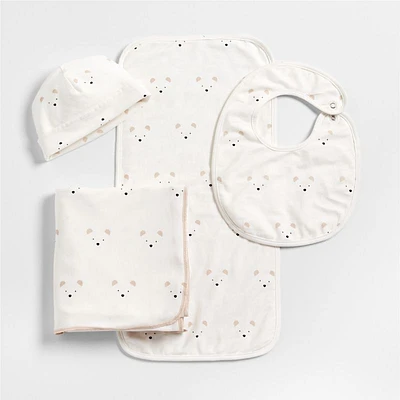 Welcome Bear Organic Baby Gift Set