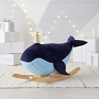 Whale Toddler Rocker Toy