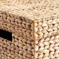 Wonderful Wicker Natural Woven Kids Toy Box with Lid