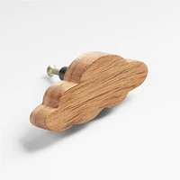 Wood Cloud Knobs, Set of 4