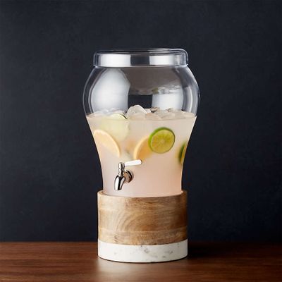 Dax Drink Dispenser with Silver Stand