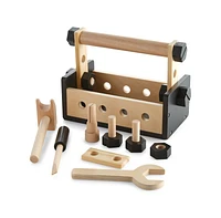 Wooden Toy Kids Tool Box