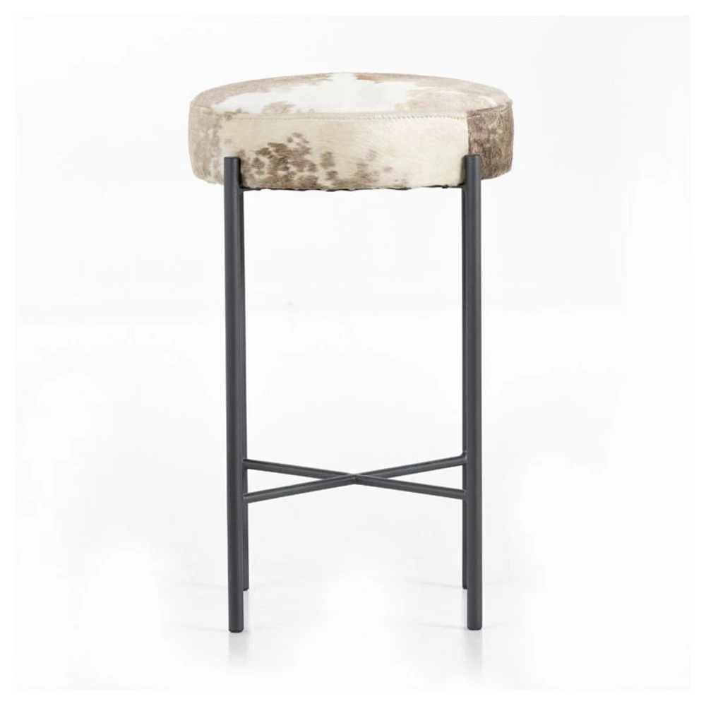 Worth Cowhide Counter Stool