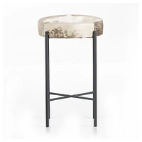 Worth Cowhide Counter Stool