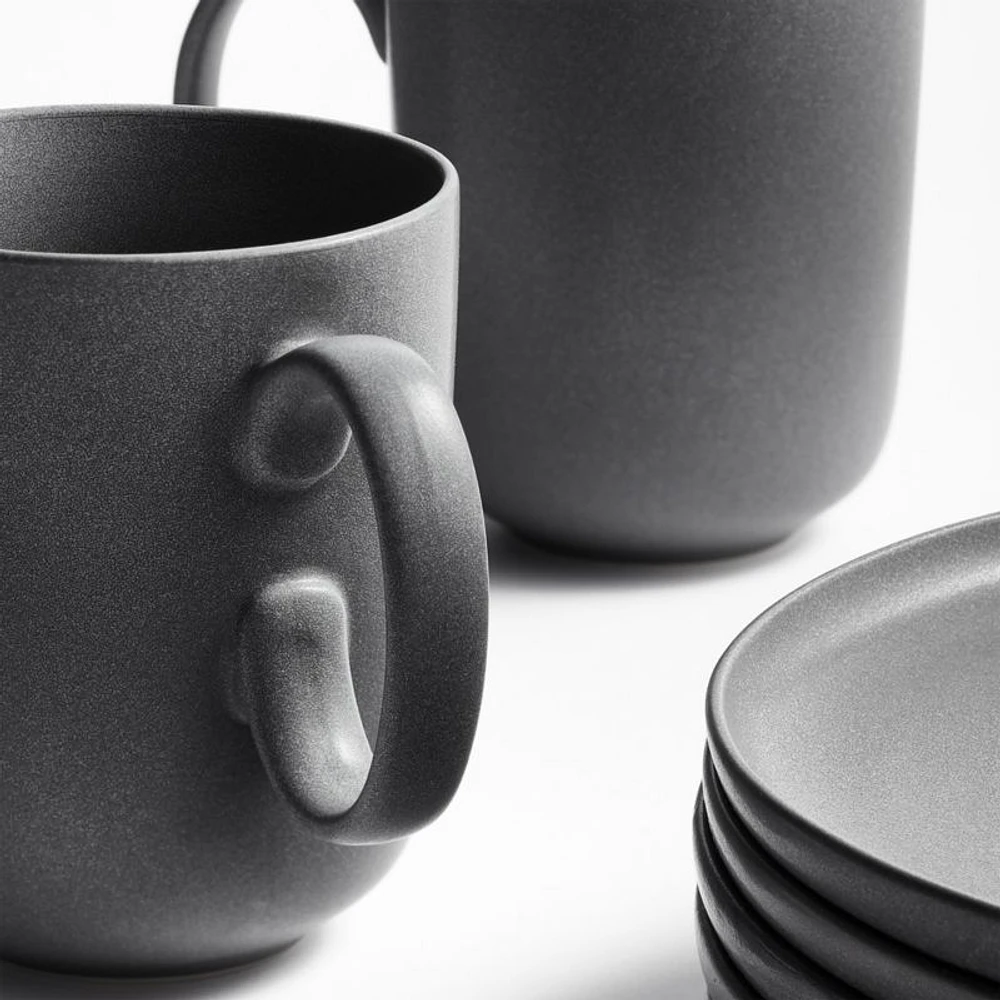 Wren 14-oz. Matte Dark Grey Mug