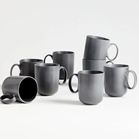 Wren 14-oz. Matte Dark Grey Mug