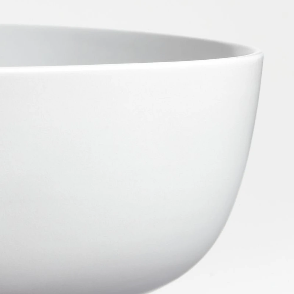Wren Matte White Cereal Bowl