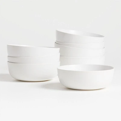 S/8 Wren Matte White Cereal Bowl