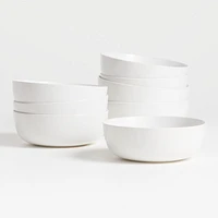 Wren Matte White Cereal Bowl