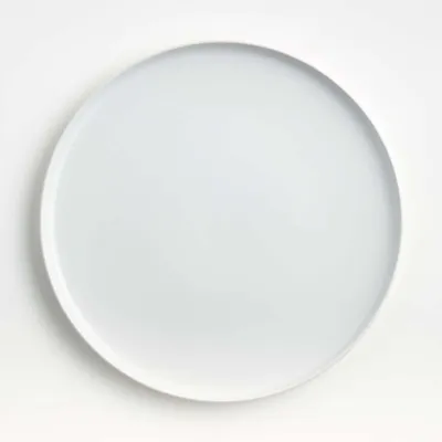 Wren Matte White Dinner Plate