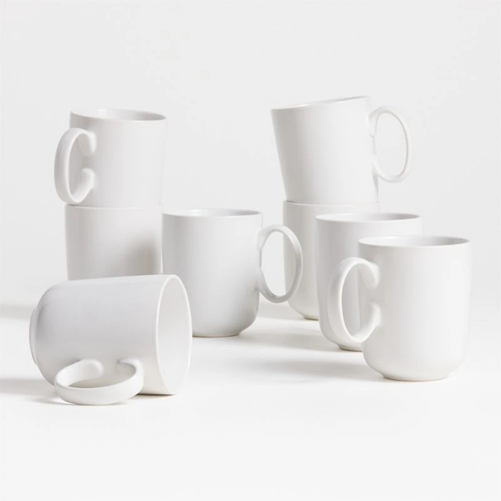 Wren 14-oz. Matte White Mug