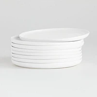Wren Matte White Salad Plate