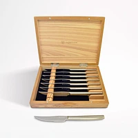 Wusthof ® Mignon Stainless Olivewood 8-Piece Steak Knife Set