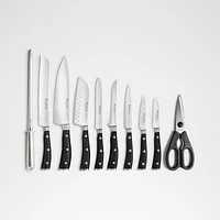 Wusthof ® Classic Ikon 11-Piece Acacia Knife Block Set
